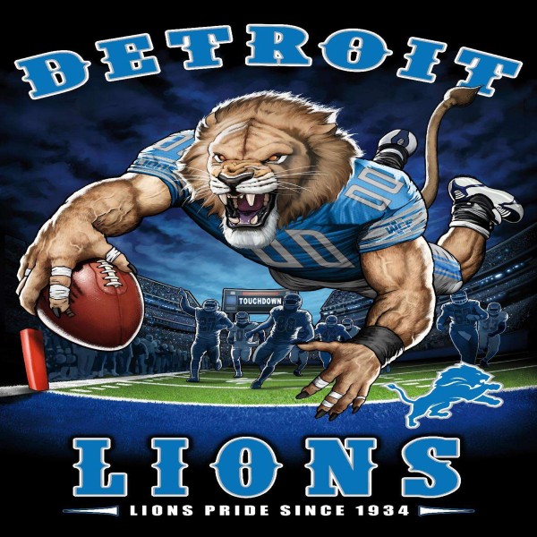 TS017 Detroit Lions